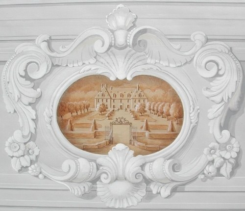 peinture de porte décorative